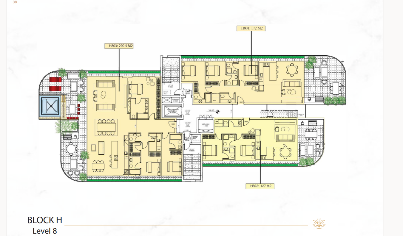 Block H Level 8