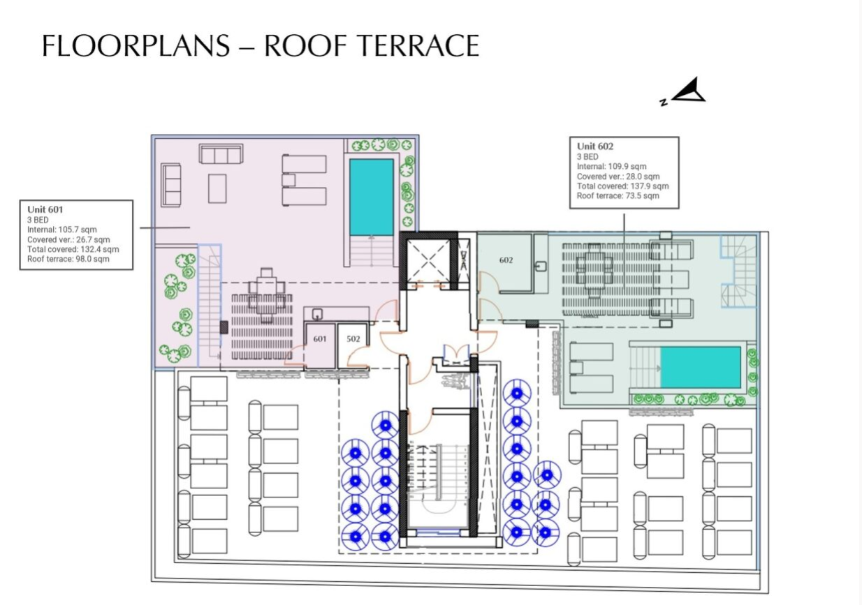 Roof Terrace Floor Plan