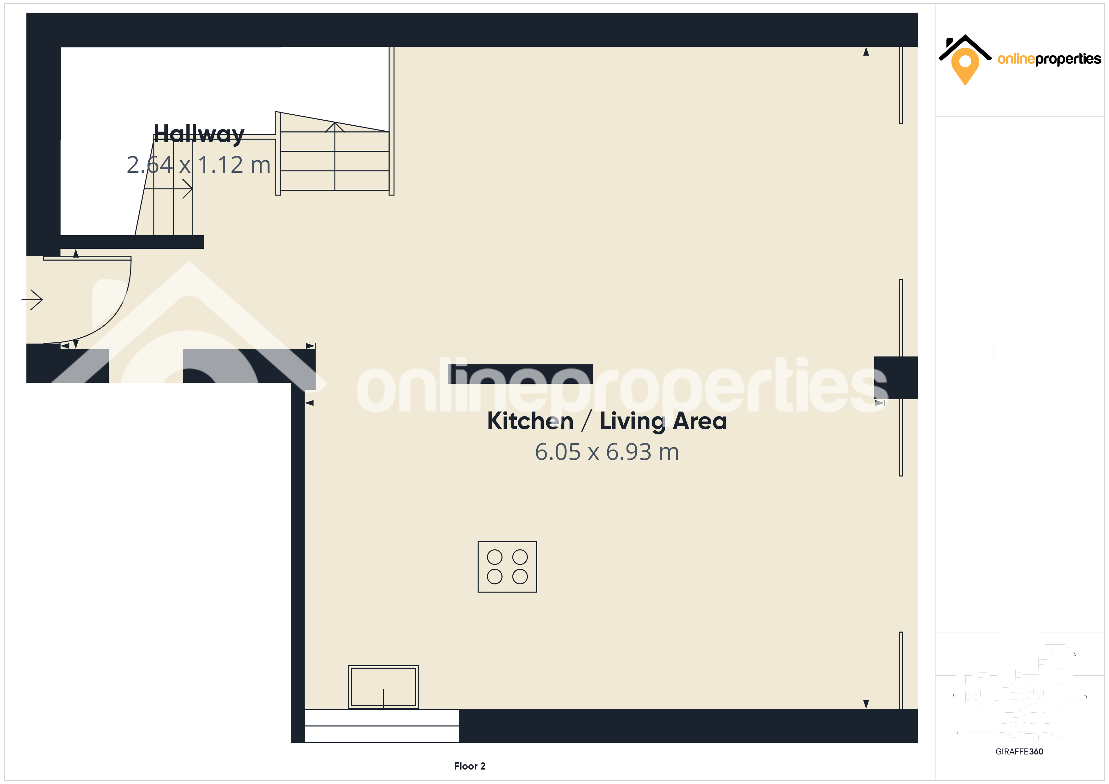 Kitchen /Living Room Plan