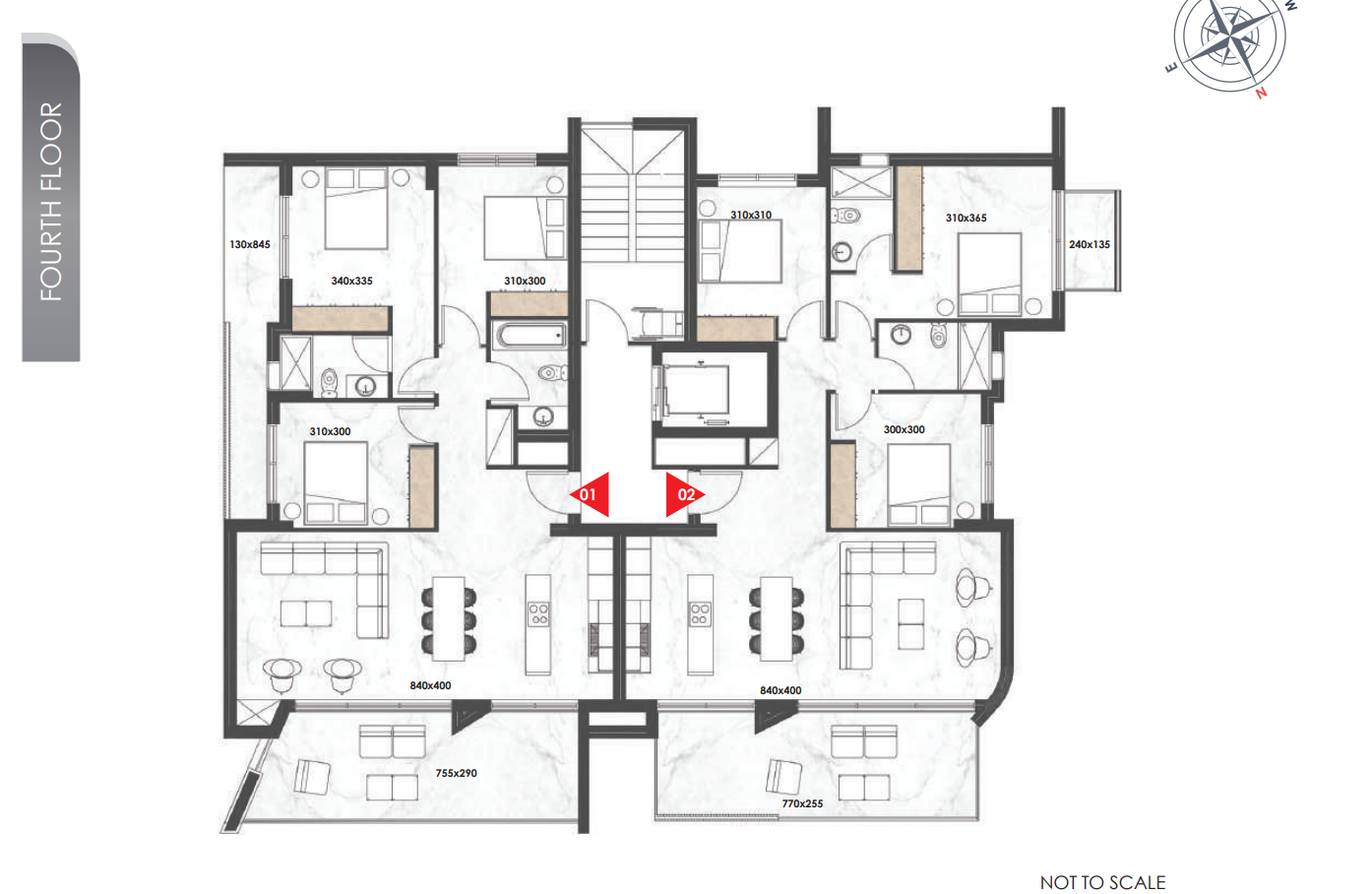 4rth Floor Plans