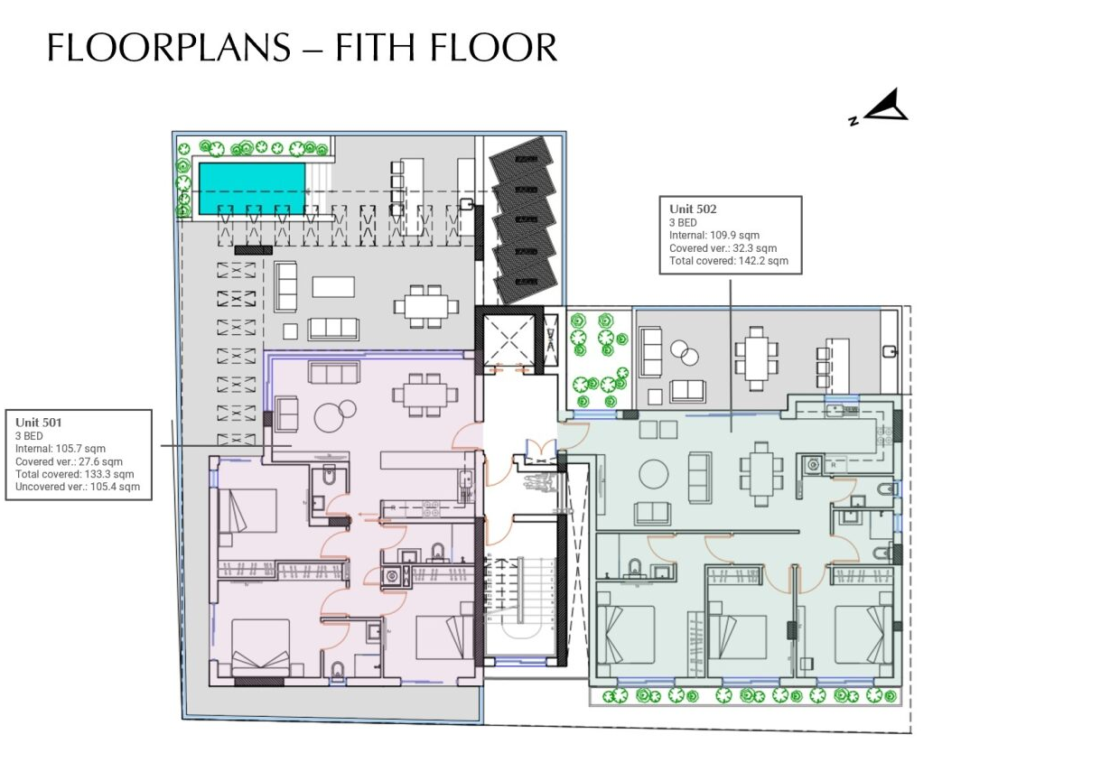 Fifth Floor Plan