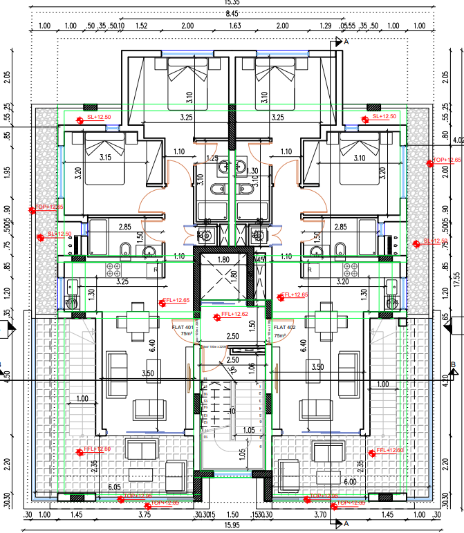 Fourth Floor Plan