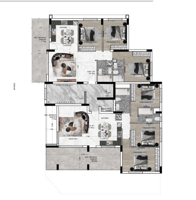 third floor plan