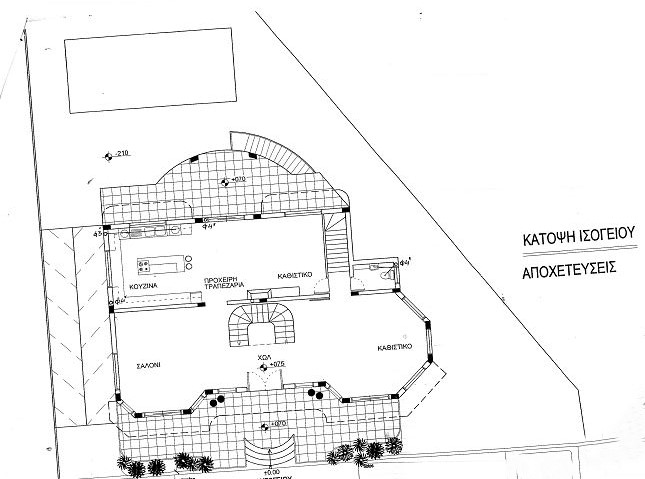 Agia Fyla  villa floor plan