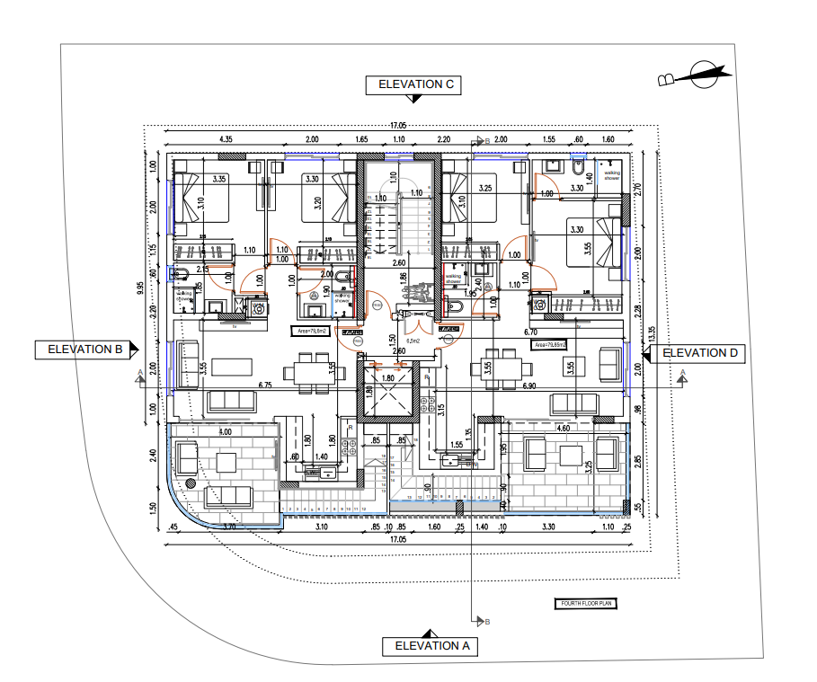 forth floor plan